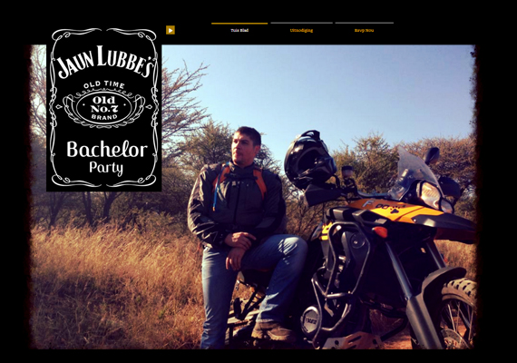 Bachelors Electronic Invitation