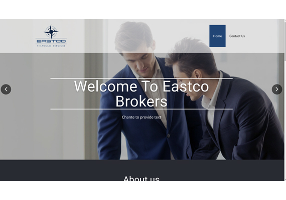 EastcoBrokers Website.