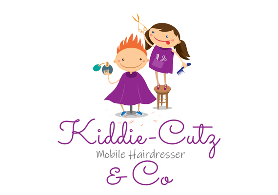 Kiddie-Cutz & Co Logo design